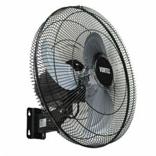 Oscillating Wall Fan 3 Speed 18" 90 degree rotation Hydroponics Vortex Mounted