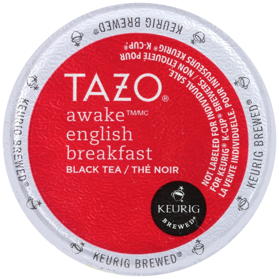 Chá preto Tazo Awake 22 a 132 xícaras Keurig K escolha qualquer tamanho FRETE GRÁTIS  - Imagem 4 de 4