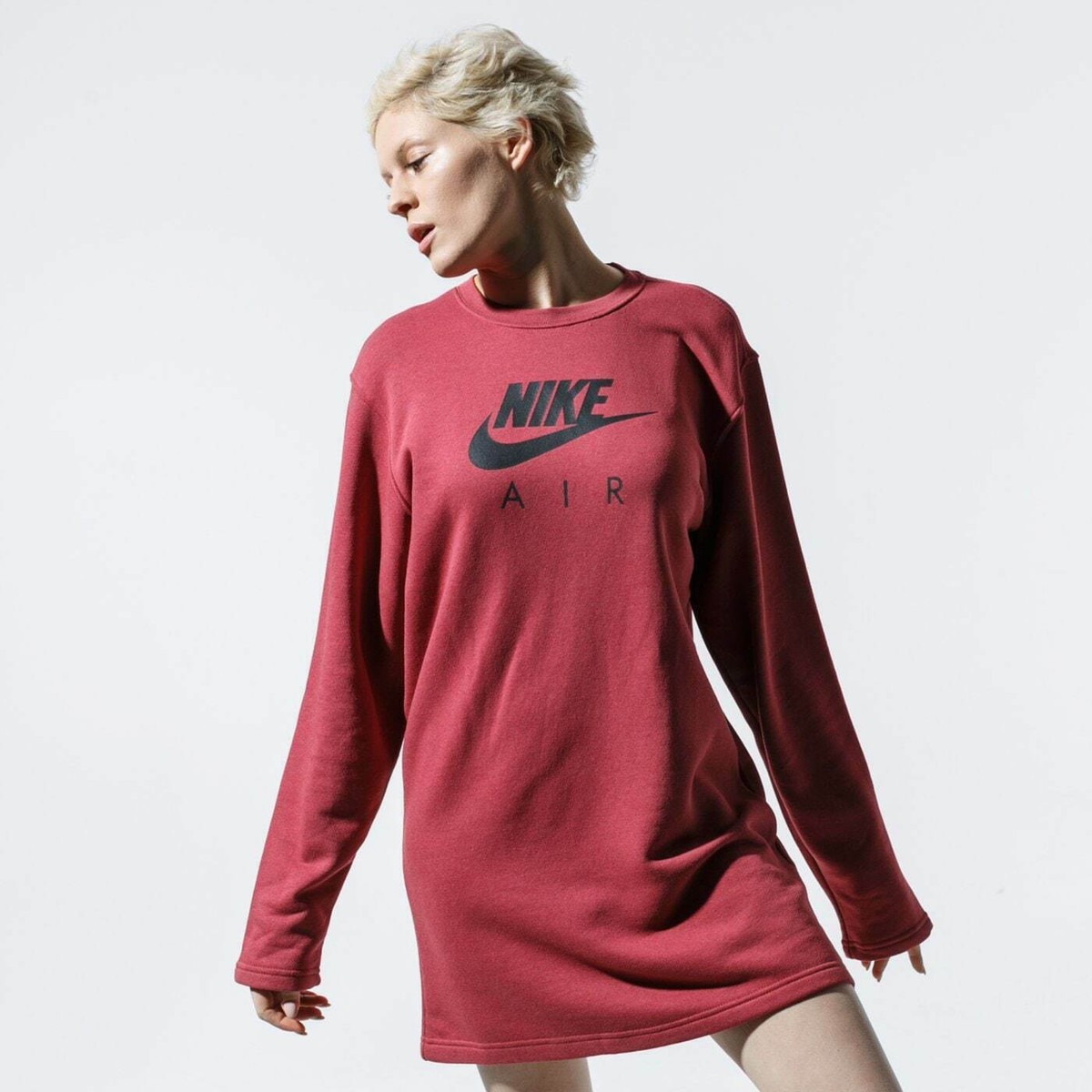 nike air women's fleece dress