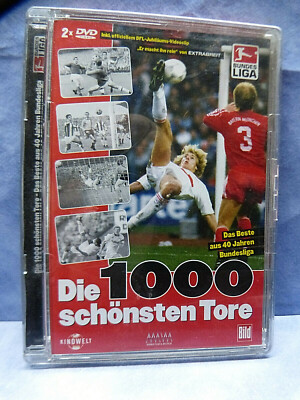 2 Dvd : Die 1000 schönsten Tore Das Beste aus 40 Jahren Bundesliga