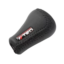 TRD STYLE LEATHER BLACK STITCHING 5 SPEED MANUAL SHIFT GEAR KNOB MR2 SUPRA