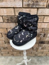 Bloch Girls Warm Up Booties Butterfly Pattern Irina  Max design Measures 10inch