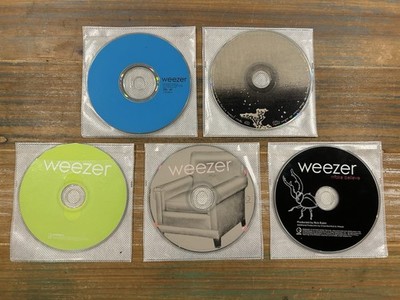 Weezer CD Bundle - 5 Album Collection - Discs Only