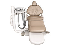 Refurbished Adec 511 Dental Chair with 532 Radius Delivery - Beige