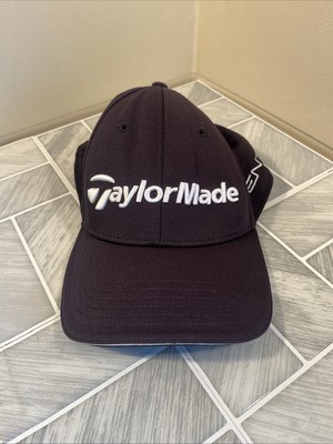 Adidas Taylormade Pentra R11 schwarz Golfkappe gesticktes Logo neu mit Etikett Größe L/XL
