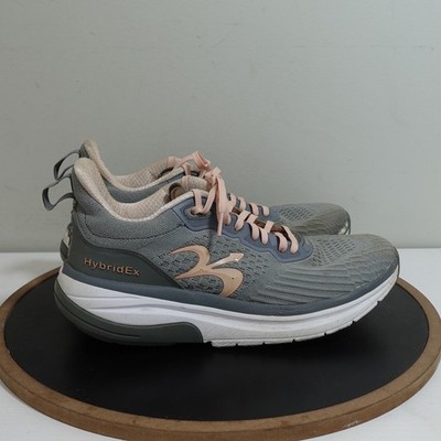 Gravity Defyer Sneakers Women 10 Gray Pink Comfort Running Cushioned Walking