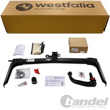 WESTFALIA ANHÄNGERKUPPLUNG ABNEHMBAR MIT E-SATZ für SKODA YETI (5L) 1.2-2.0 TDI