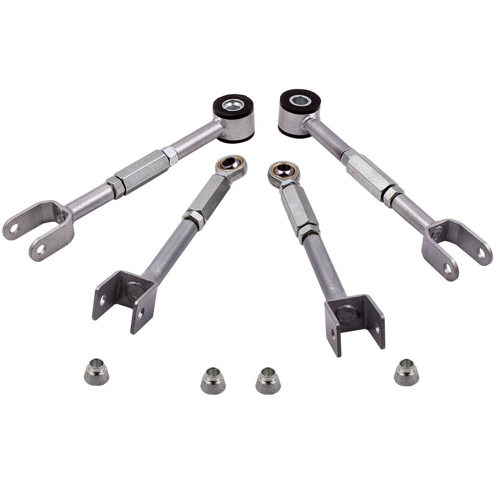 Adjustable Alignment Rear Camber Arm + Traction Arms For Infiniti G35 2003-2007