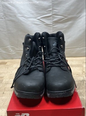 Beverly Hills Polo Club Black Men's Work Style Ankle Boots Size 10