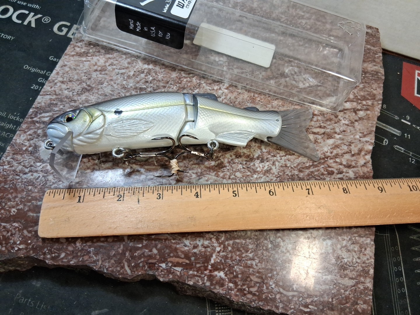 3:16 Lure Company Wake Jr.  Swimbait Fishing Lure  - Image 13