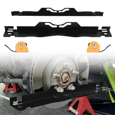 2 Pack Heavy Duty Wheel Alignment Tool Kit Toe Alignment Tool Plates Black 2025