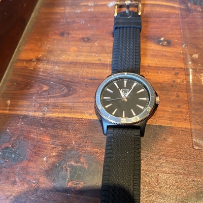 Watch Picard & Cie #9850  Black And Rose Gold Basil Needs Battery     
