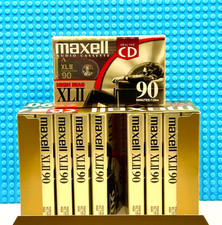 MAXELL XLII 90 2002 USA TYPE II  BOX OF 10 TAPES 10   SEALED 