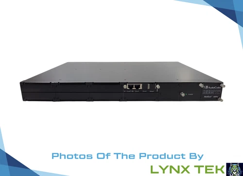 NEW AudioCodes Mediant 1000B VoIP Gateway w/ additional Power Supply M1KB incl.