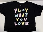 Girls Adidas Shirt Size M 10/12 Loosefit  — photo 1
