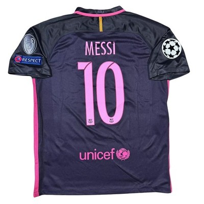 FC Barcelona 2016-2017 Away Jersey UCL Jersey Shirt - MESSI #10 jersey