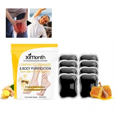 Bee Venom Foot Soak Bath Bombs Relaxing Detox Spa Natural Foot Care 8pcs