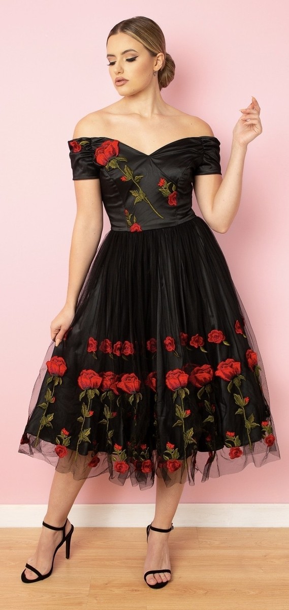 womens cocktail party dresses DRESSTELLS Women's Dresses, Black Formal Wedding Guest Church Vintage Holiday Fit Flare Modest Funeral Dress 2025 Black L : Clothing, Shoes & Jewelry upload-20220811 Color:0010-Black J.Crew One-shoulder midi dress