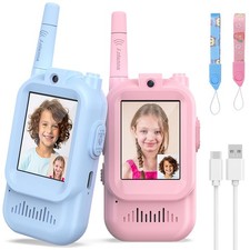 Walkie Talkies for Pack of 2, Rechargeable Long Range Way Radios Toys for Boy...