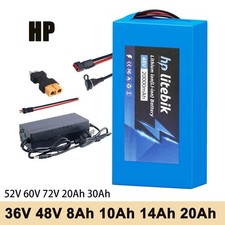 48V 36V 10Ah 14Ah 20Ah Ebike Lithium Battery for Electric Bicycle 0-3600W Motor