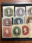 United States Postal Stationary 1800's to Early 1900's " Washington " Cut Square — photo 2