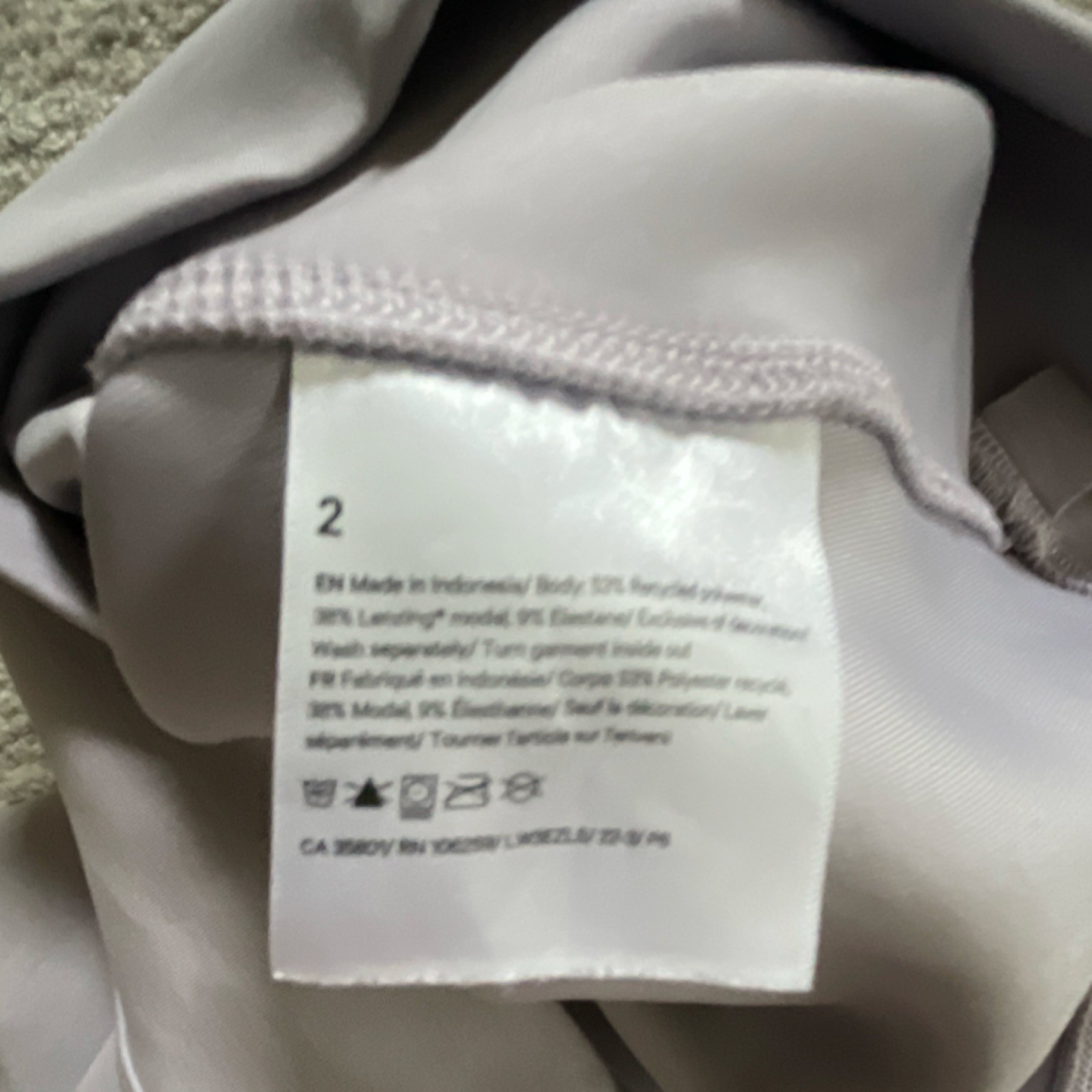 lululemon Cropped Lavender Pullover Sweatshirt Wo… - image 2