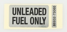 Suzuki Genuine GSX-R750 SRAD T-X Label Fuel Caution Replacement 86932-73060-000