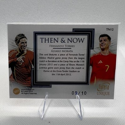 Futera Unique World Football Edition 21 - Then & Now Torres Morata