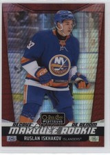 2024 O-Pee-Chee Platinum Marquee Rookies Red Prism 116/199 Ruslan Iskhakov 0nr3