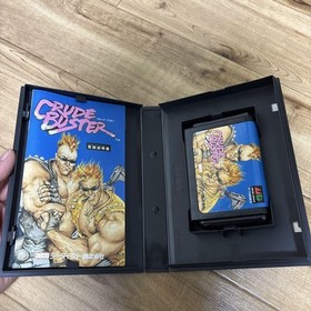 Crude Buster Mega Drive Video Game Software Japan Import