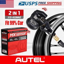 Universal Autel Tpms Sensor Mx-sensor 315mhz 433mhz Programmable Pressure Sensor Universal Autel Tpms Sensor Mx-sensor 315mhz 433mhz Programmable Pressure Sensor