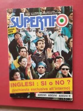 SUPERTIFO RIVISTA ULTRAS MAGGIO 1989 CURVA MANTOVA ANCONA REGGIANA