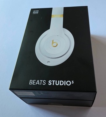 Genuine White Beats by Dre Studio 3 Wireless Headphones MX3Y2LL/A in Retail Pkg