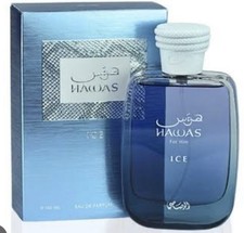 Hawas Ice for Men Eau de Parfum, 100ml 3.4 Oz