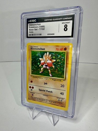 Hitmonchan graded CGC 8 for sale on eBay