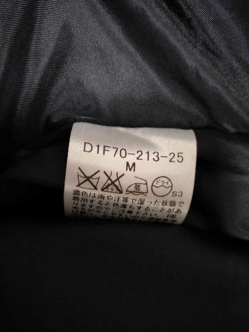 BURBERRY BLACK LABEL Shadow Check Peacoat Blue Size M From Japan thumbnail 21