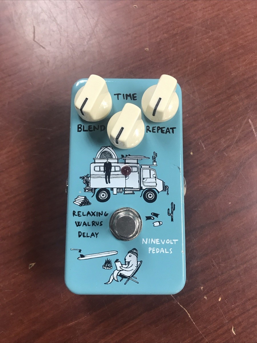Animal Ninevolt Relaxing Walrus Delay Pedal | eBay