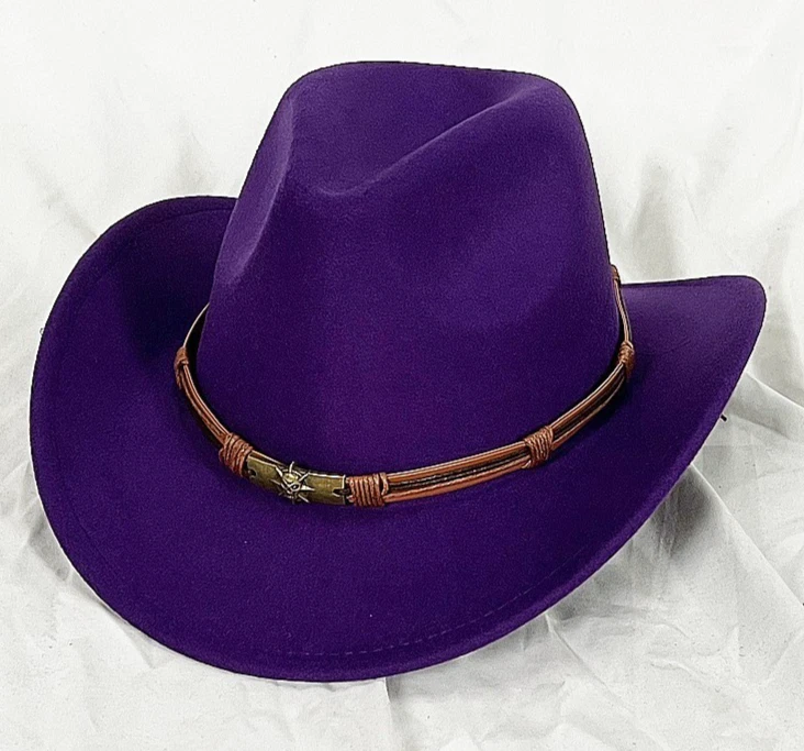Felt Purple One Size Hats for Women for sale | eBay display picture 2
