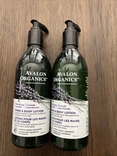 Avalon Organics Nourishing Lavender Hand & Body Lotion, 12 oz. (Pack of 2)