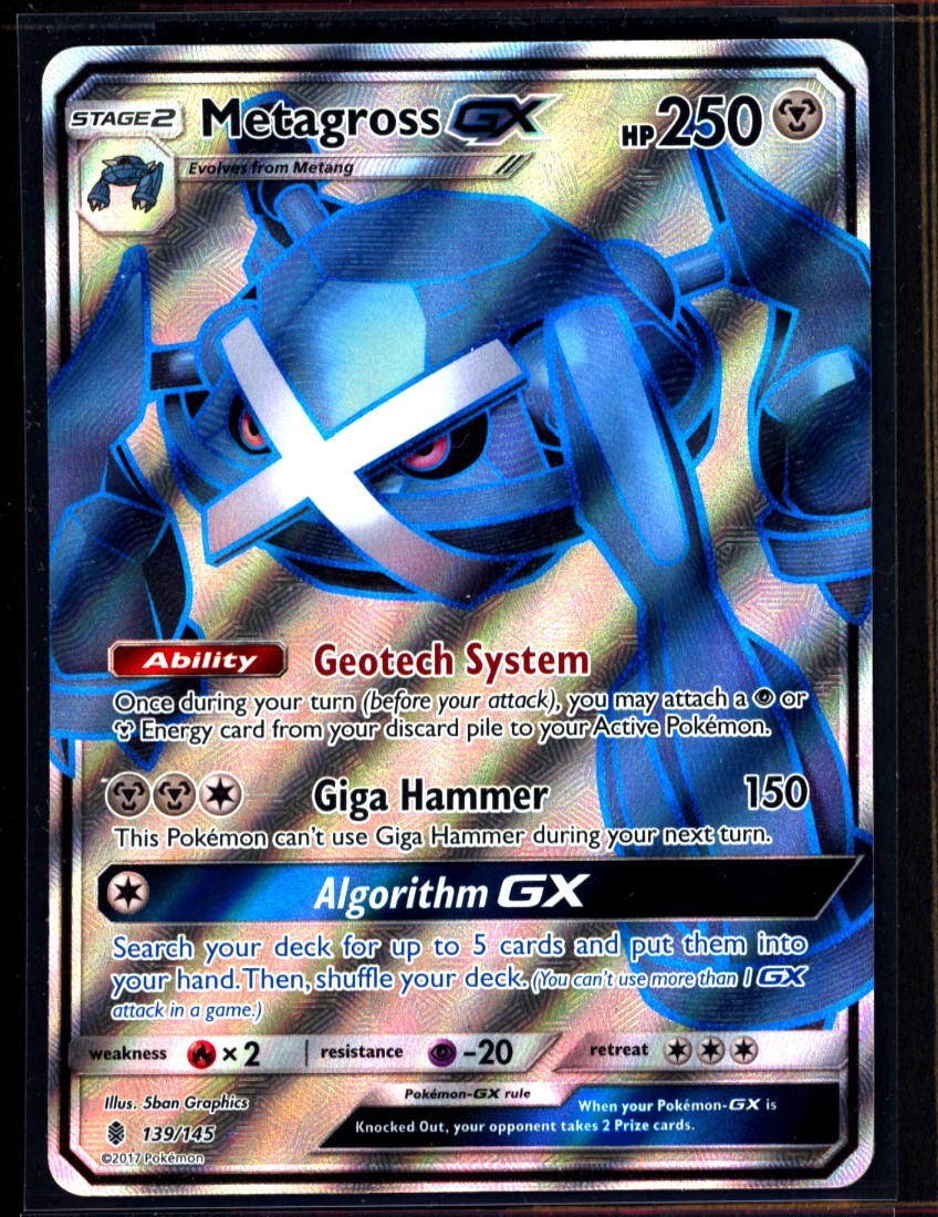 metagross gx pokemon card Pokemon Card Game Sun & Moon GX Start Deck Metagross main image 0