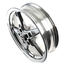 Race Star Drag Star 92 17x4.5 5x4 34 Alum 1pc Polished Each Wheel 92-745242dp