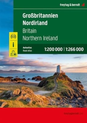 Großbritannien Nordirland Straßenatlas - neu spiralgebunden - H245z