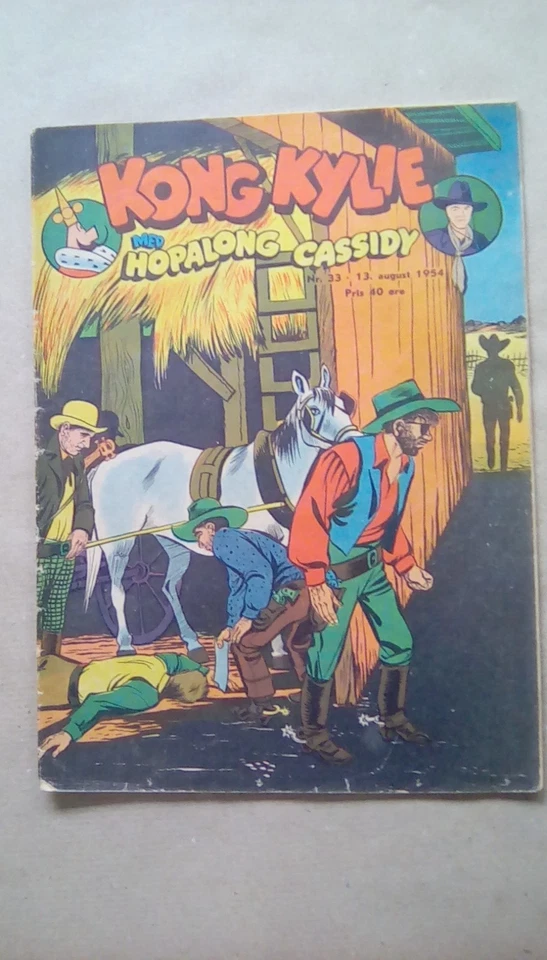 "Kong Kylie", Nr.33, August 1954, auf dänisch, Aller Verlag - Bild 1 von 4