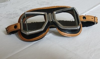 Climax Vintage Oldtimer Flieger/ Auto/ Motorradbrille top Modell 513S / 513 S