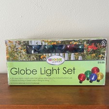 30 LED G40 Globe Lights Christmas Holidays Indoor/Outdoor Connect End To End