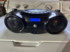 Memorex MP3851BLK Portable CD AM/FM Radio Player Boombox Tested, Working
