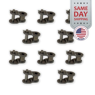 PGN #35 Roller Chain Offset Links - 3/8'' Pitch - Half Link (50 Pack)