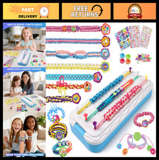 DIY Friendship Bracelet Making Kit for Kids - Craft Set for Ages 8-12, Birthday