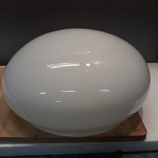 Vintage Milk Glass 9in Ceiling Light Fixture ...