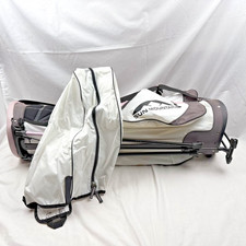 Sun Mountain Three 5 Stand Carry Bag 6-Way EZ-Fit Dual Strap White Pink Nice